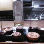 リョウリヤ ステファン パンテル - デザートワインと小菓子2人分