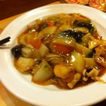 相思豆 - あんかけ焼きそば〆に最高