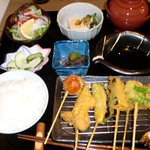 ほがらか屋 - 串揚げ定食