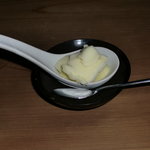 ほがらか屋 - 定食デザート（ゆずシャーベット）