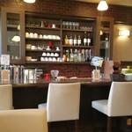 cafe太陽 - カウンター席の様子