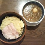 セアブラノ神 伏見剛力 - 豚骨魚介つけ麺(大盛¥1000)