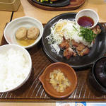 ガスト - 若鶏の竜田揚げ 定食 \862