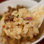 SHIBIRE NOODLES 蝋燭屋 - 【9/26まで】冷やし担々麺（1180円）＋半ライス（100円）
      