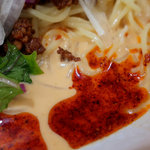 SHIBIRE NOODLES 蝋燭屋 - 【9/26まで】冷やし担々麺（1180円）＋半ライス（100円）
      