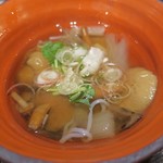 乳頭温泉郷 妙乃湯 - 椀物　ズームアップ