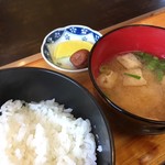 まつや - ライス定食