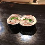 日本橋蛎殻町 すぎた - 鰯海苔巻き