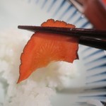 乳頭温泉郷 妙乃湯 - 香の物をおかずに食事