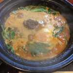 (料理)豚骨担々麺