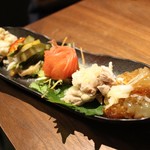 ハマチョウ - 前菜３種盛