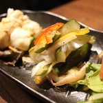 ハマチョウ - 前菜３種盛