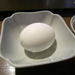 武鳥 - サービス品？の茹で卵