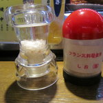 武鳥 - お店こだわりの塩