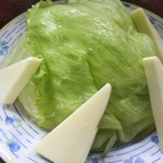 鶴亀 - チーズレタス ２８０円(税込)(2018年9月21日撮影)