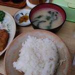 河金 - ごはん・お味噌汁・お新香