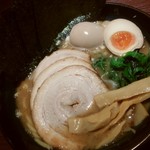 らーめん 麺GO家 西野店 - 味噌　豚骨　麺ＧＯ家盛り1180円 具が大量!!!