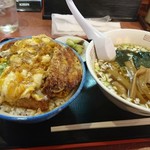 Sakurai ken - Cセット カツ丼＋ミニラーメン ￥1230