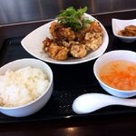 Meika non - 油林鶏定食