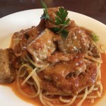 円山 カルネ - ゴロゴロ豚バラ肉のトマト煮