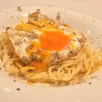 カーサ・デル・チーボ - 貧乏人のパスタ トリュフがけバージョン