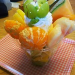 雪みるく - 2018/9 のパフェ