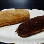 ぱんの村 - きなこ、ショコラ(各250円)