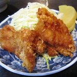 手打 うどん 釜通 - からあげ