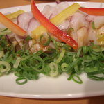 エビス バー - 炙りタコのカルパッチョ２０１１．８