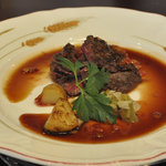 メリメロ - こちらは友人が選んだメイン料理