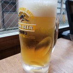 Isomaru Suisan - 生ビール（300円）