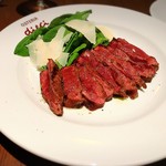 OSTERIA dieci - 牛肉のタリアータ ルッコラ添え 200g