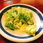 そば屋 長森 - 薬味