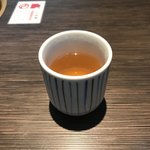 Hida Gyuu Yakiniku Kankoku Ryouri Maruaki - 食後の温かいお茶