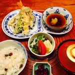 やまと 楽 - 天ぷら定食