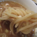 つけめんTETSU - 夜つけ　麺アップ。ちゅるちゅるなのにしこしこ