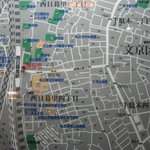 つけめんTETSU - 西日暮里駅でて左に交番があり地図を確認しました。