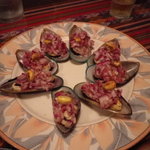 南米ペルー料理 Misky - ムール貝のマリネ