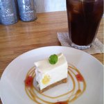 カフェシュクルーム - ミニデザート(チーズケーキ)