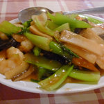 興口福 - 海老と青梗菜の炒め