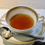 洋食 つばき - コンソメスープ