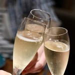 THE 雪月花 - シャンパーニュで乾杯〜♪