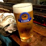 五坪 - ＊えぞビール（スタウト）ひぐま濃いビール（¥800）