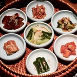 THE 雪月花 - キムチの盛り合わせ