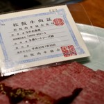 THE 雪月花 - 特産A5松坂牛45ヶ月のハネシタ