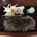 吾妻屋 - 天ざるそば ¥1200