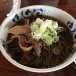 吾妻屋 - 肉そば ¥680