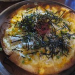 カフェ 坂の下 - しらすピザ