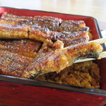 うなぎ 膳 - ボリュームもあり
