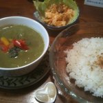 馬来西亜マレー - まずはグリーンカレーだ！